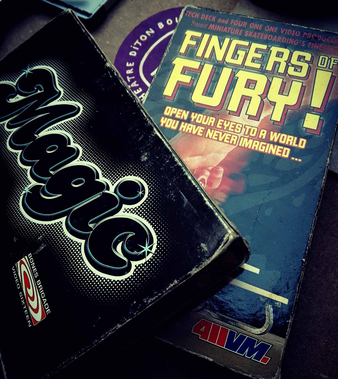 fingers of fury tape and magic tape