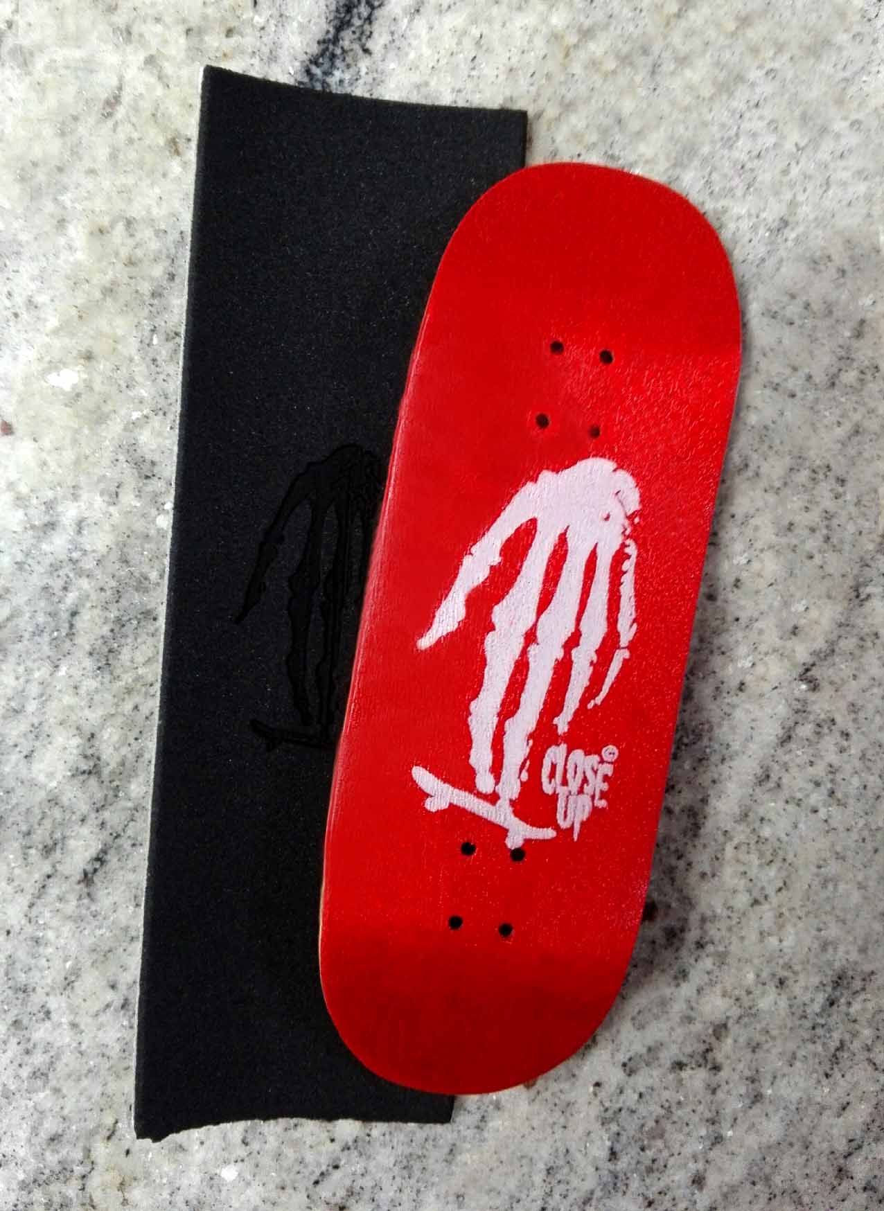 Closeup Fingerskate Finest Fingerskateboards