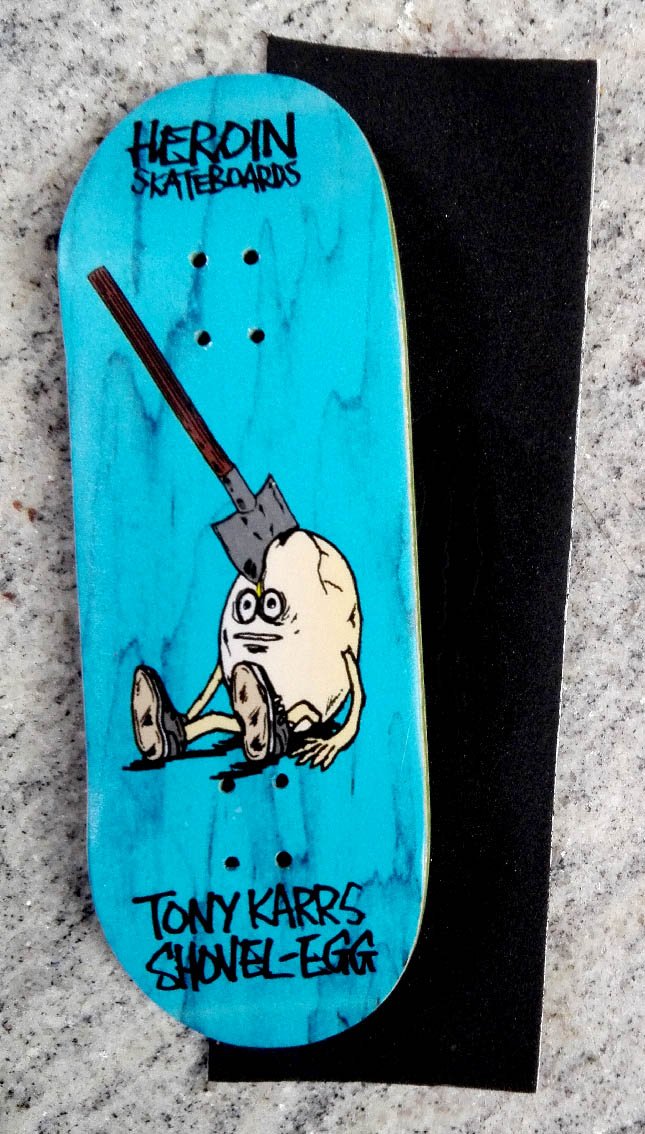 BOARD HEROIN SHOVLE EGG 33MM LOW CONCAVE + RIPTAPE – 9,90 € ($11,26 USD)