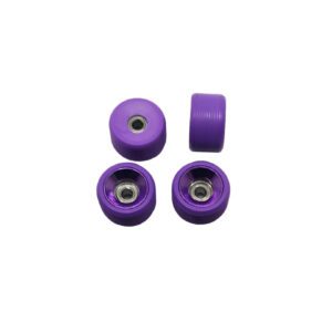 New bearing wheels purple 80mm x 50 mm
