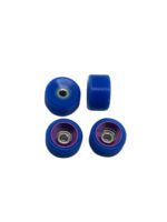Blue bearing wheels diam 80mm flat 50mm
