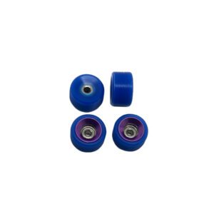 Blue bearing wheels diam 80mm flat 50mm