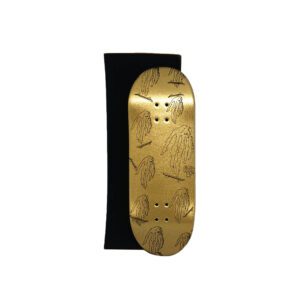 Board golden skull hand mozaic 34mm