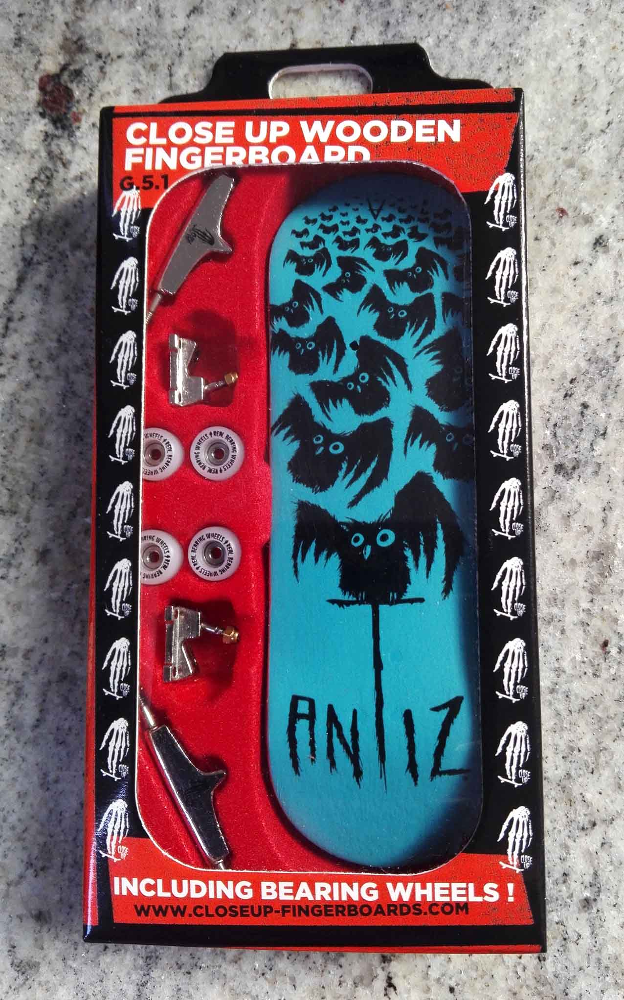 COMPLETE SET ANTIZ OWLS 31MM LOW CONCAVE – 26,00 € ($35,50 USD)