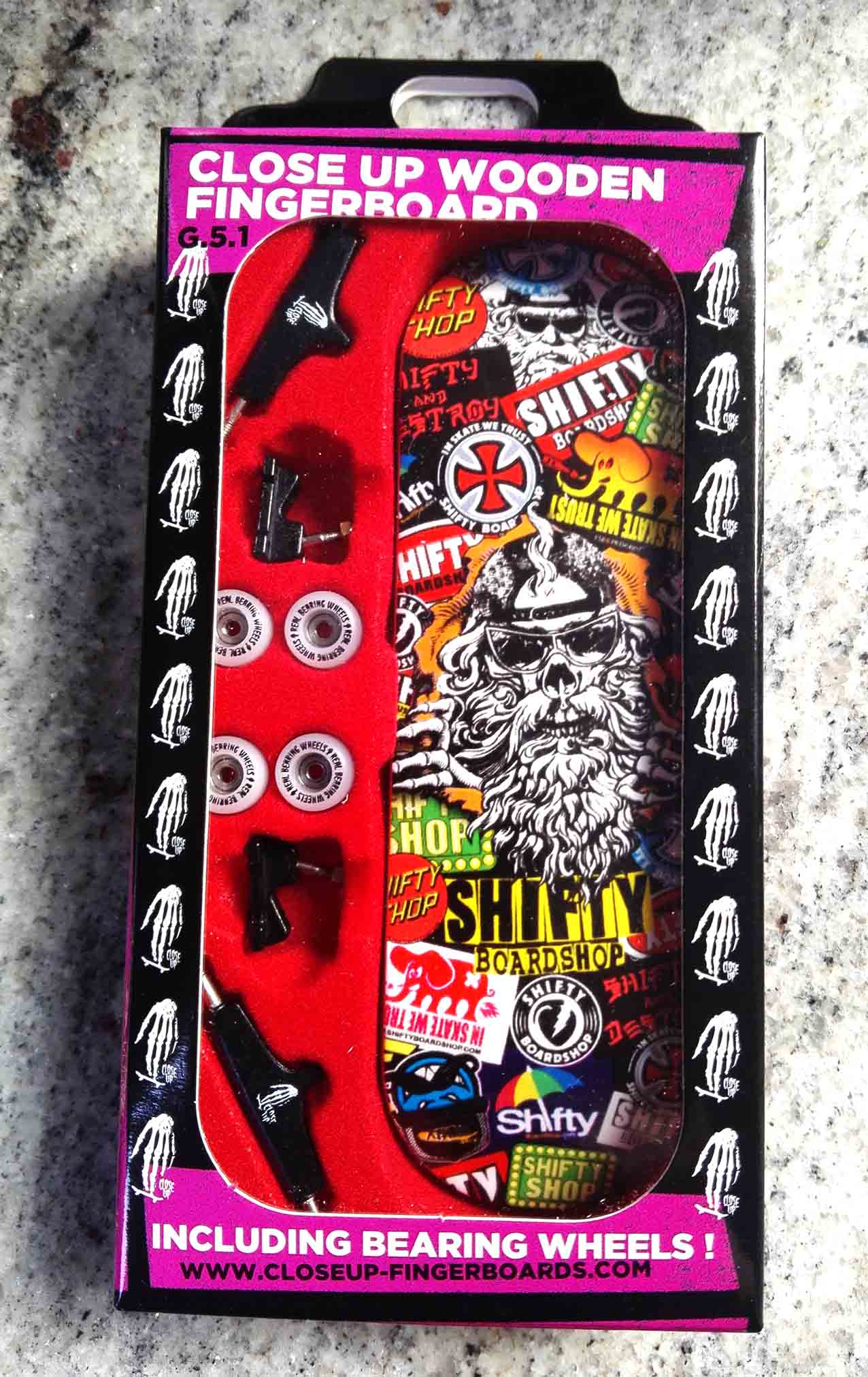 COMPLETE SHIFTY STICKERS 31MM LOW CONCAVE – 26,00 € ($35,50 USD)
