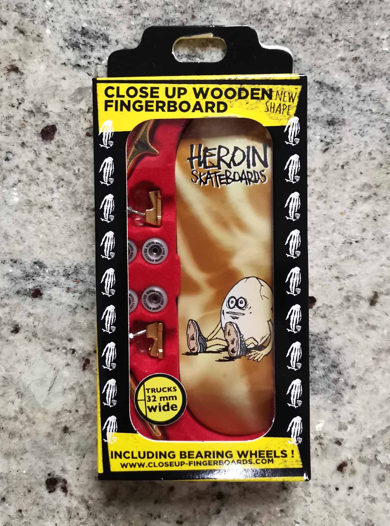 COMPLETE SET HEROIN EGG MAN 33MM LOW CONCAVE – 26,70 € ($ 31,00)