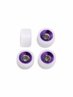 NEW BEARING WHEELS WHITE PURPLE