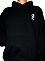 sweat hoodies black dont compete skull hand logo