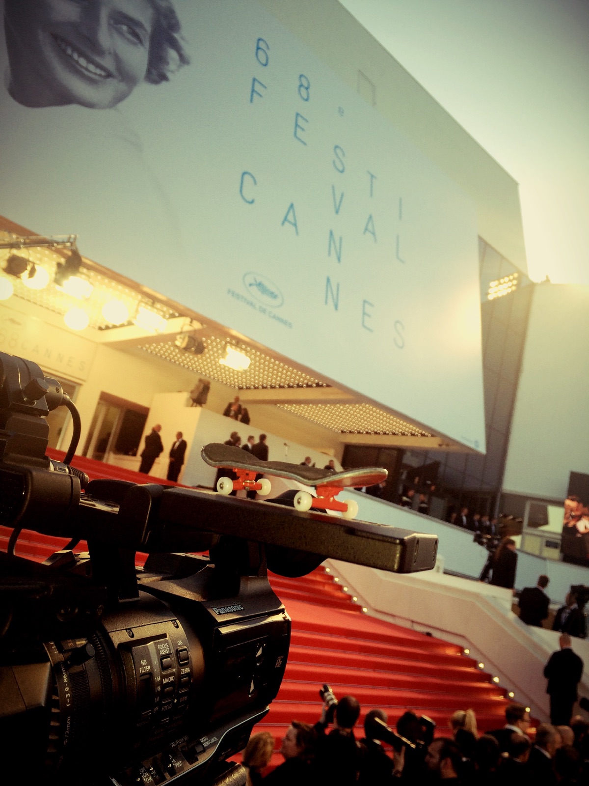 closeup sur les marches cannes